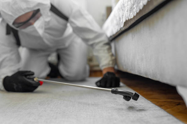 Professional Fumigation Services technician working in Haslett, MI